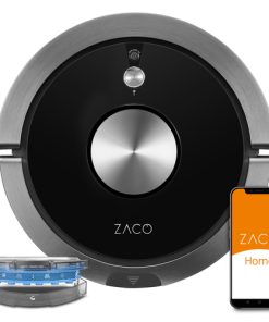 Zaco A9s Pro Robotdammsugare - Svart/silver
